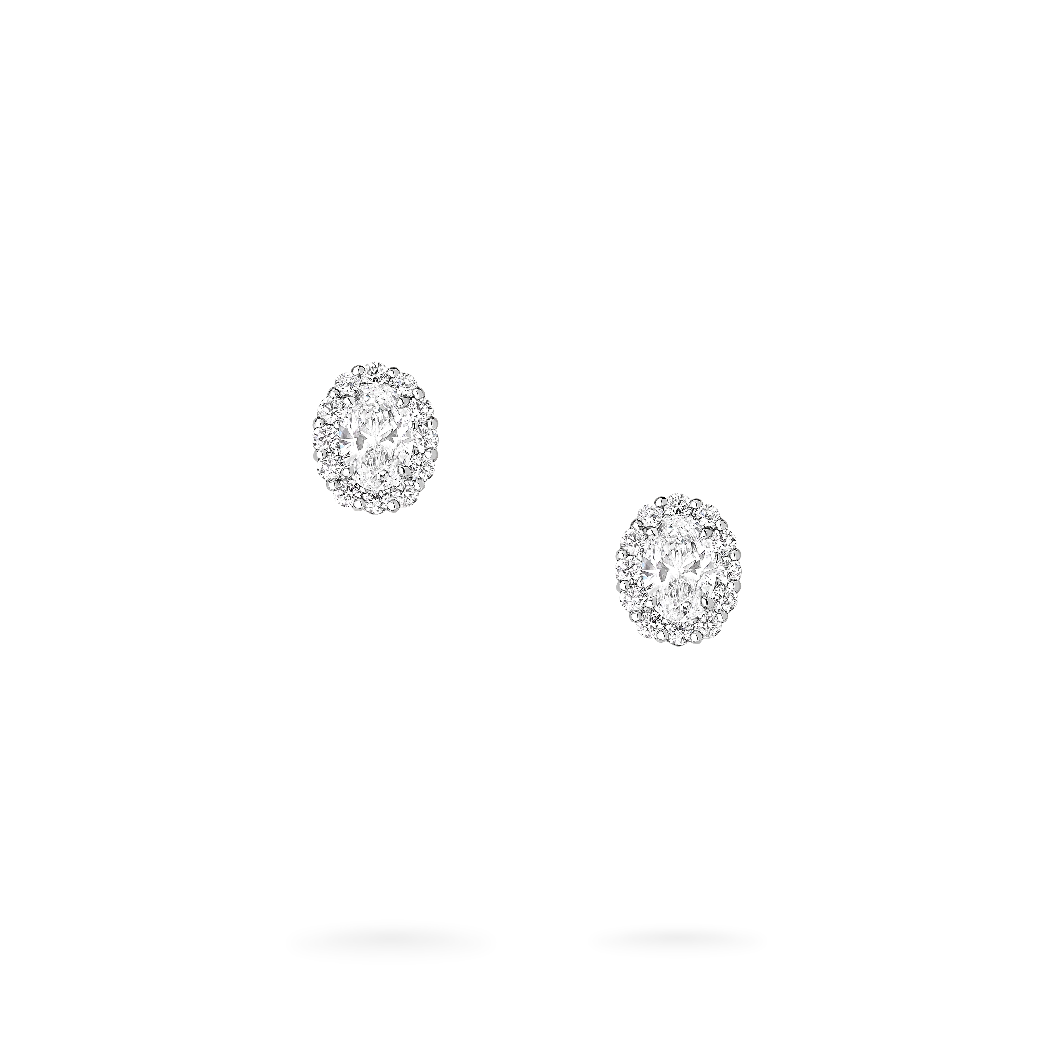 1735 Mini Icons Diamond Stud Earrings | In Platinum