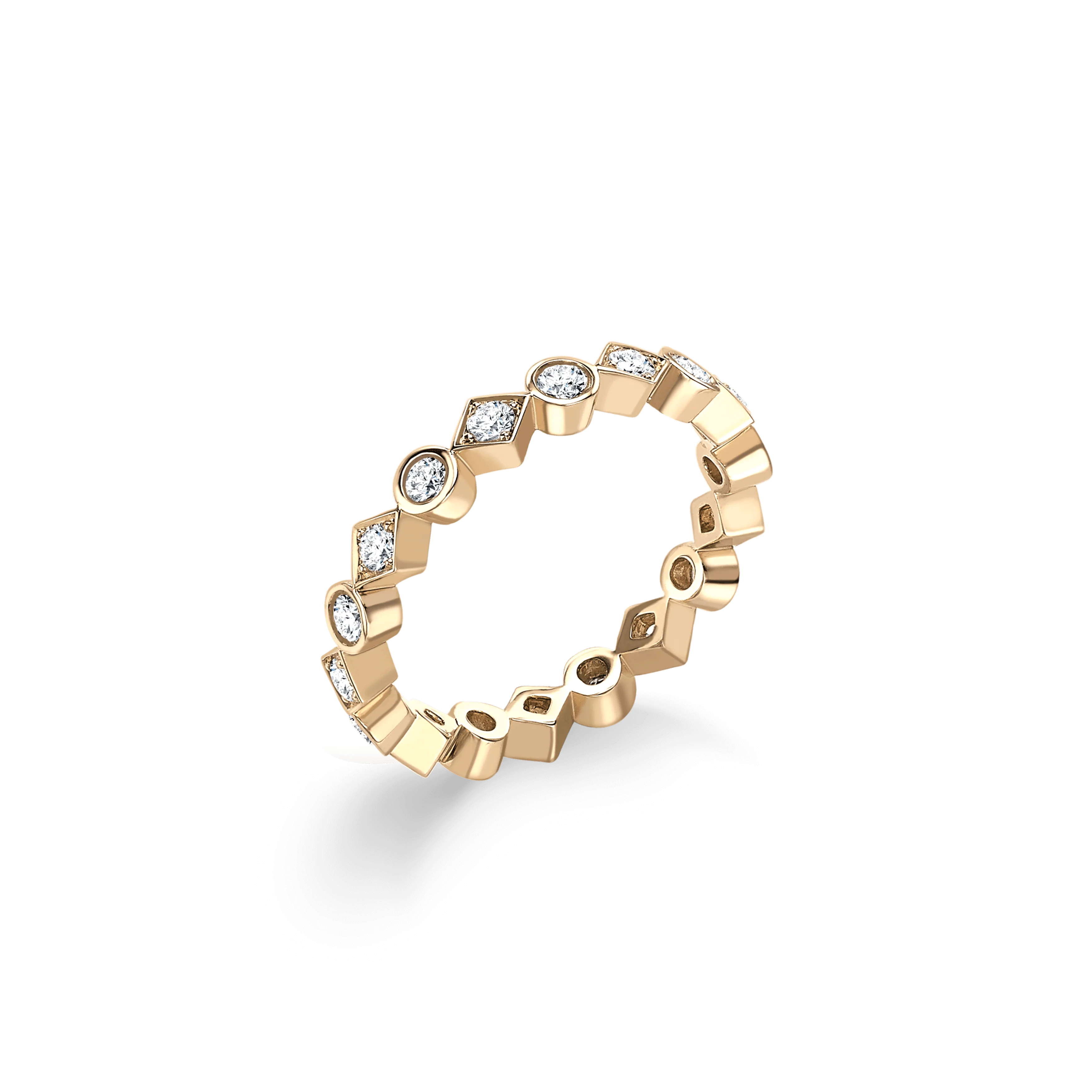 Albemarle Diamond Eternity Band in 18ct Yellow Gold | 3mm