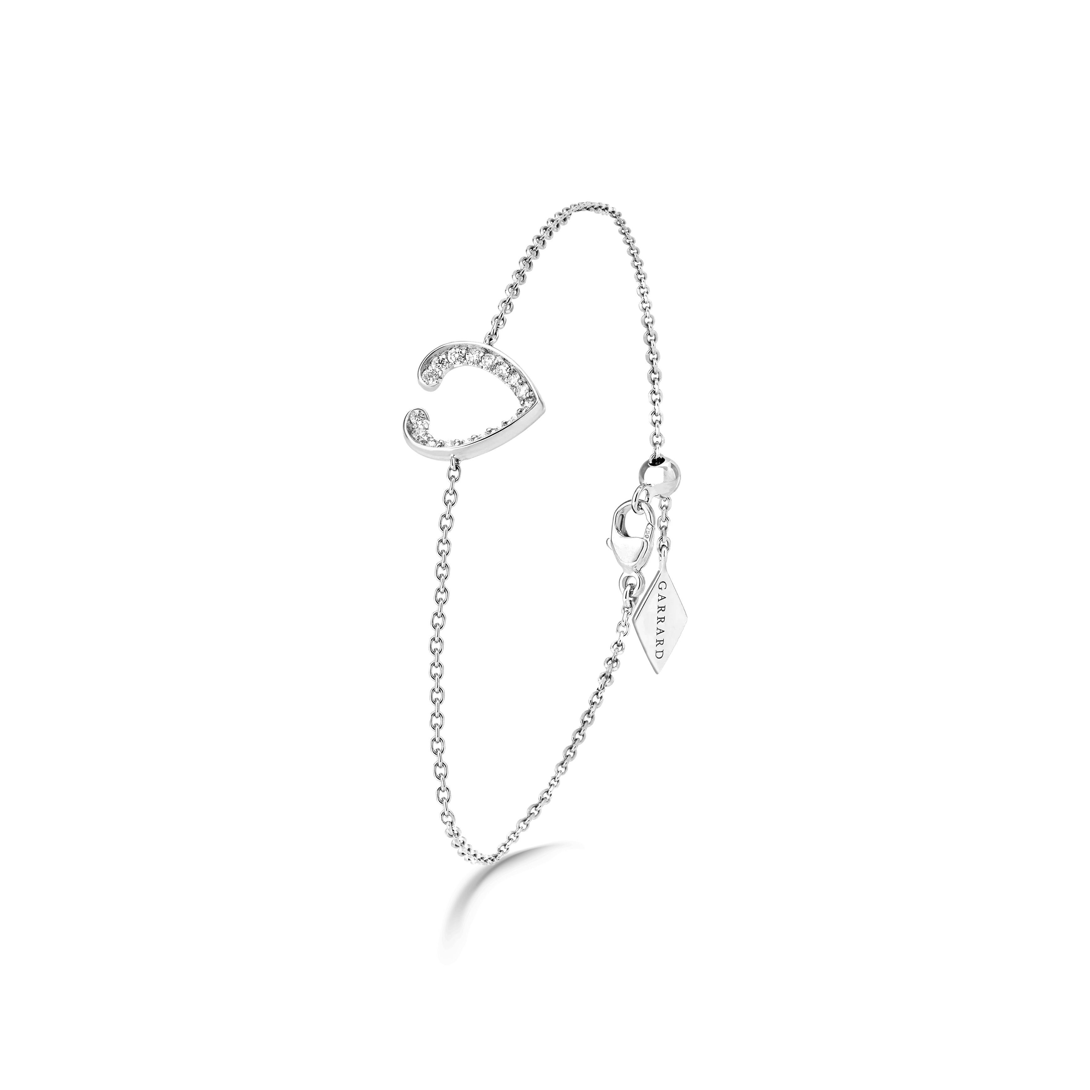 Aloria Mini Icons Diamond Bracelet | In 18ct White Gold