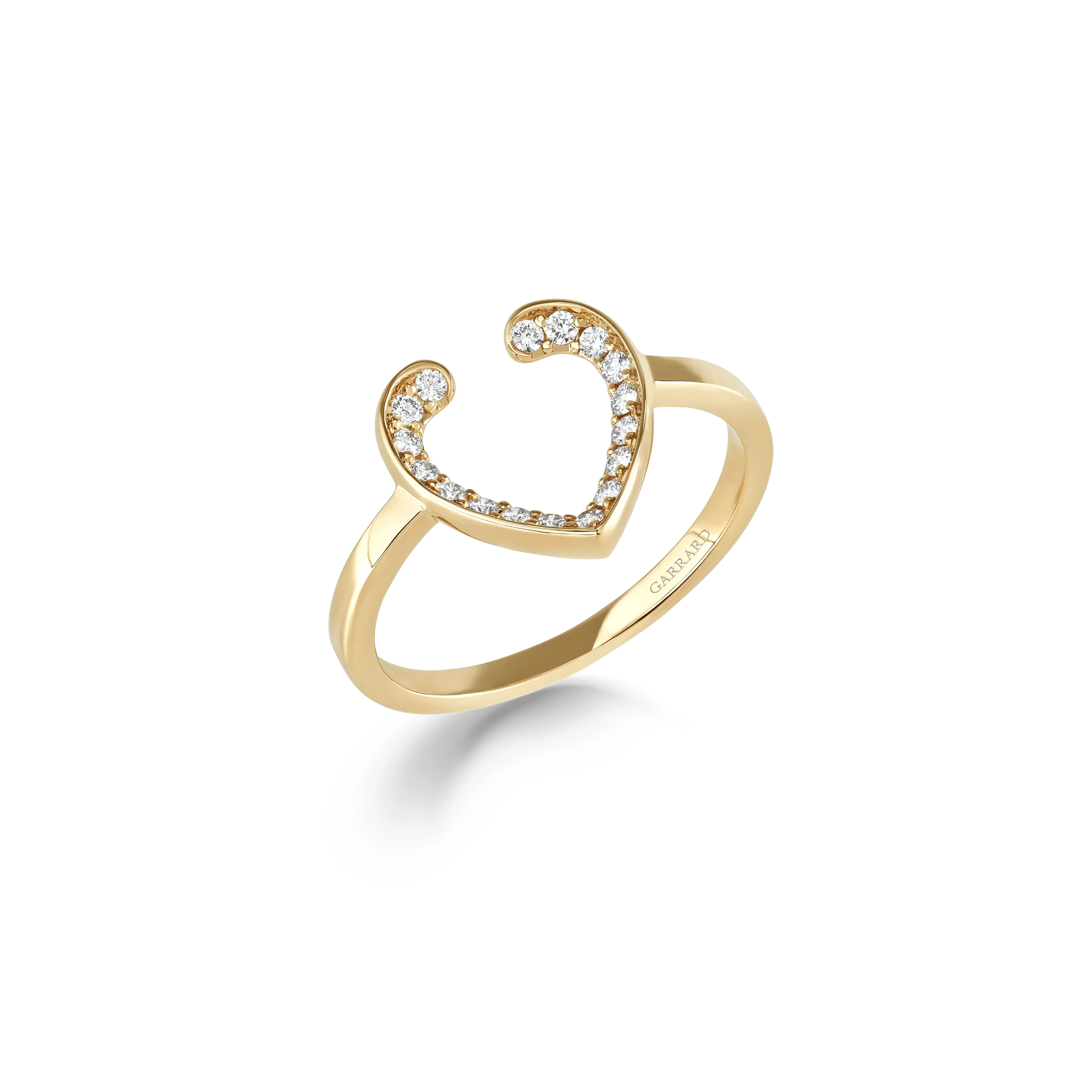 Aloria Mini Icons Diamond Ring | in 18ct Yellow Gold