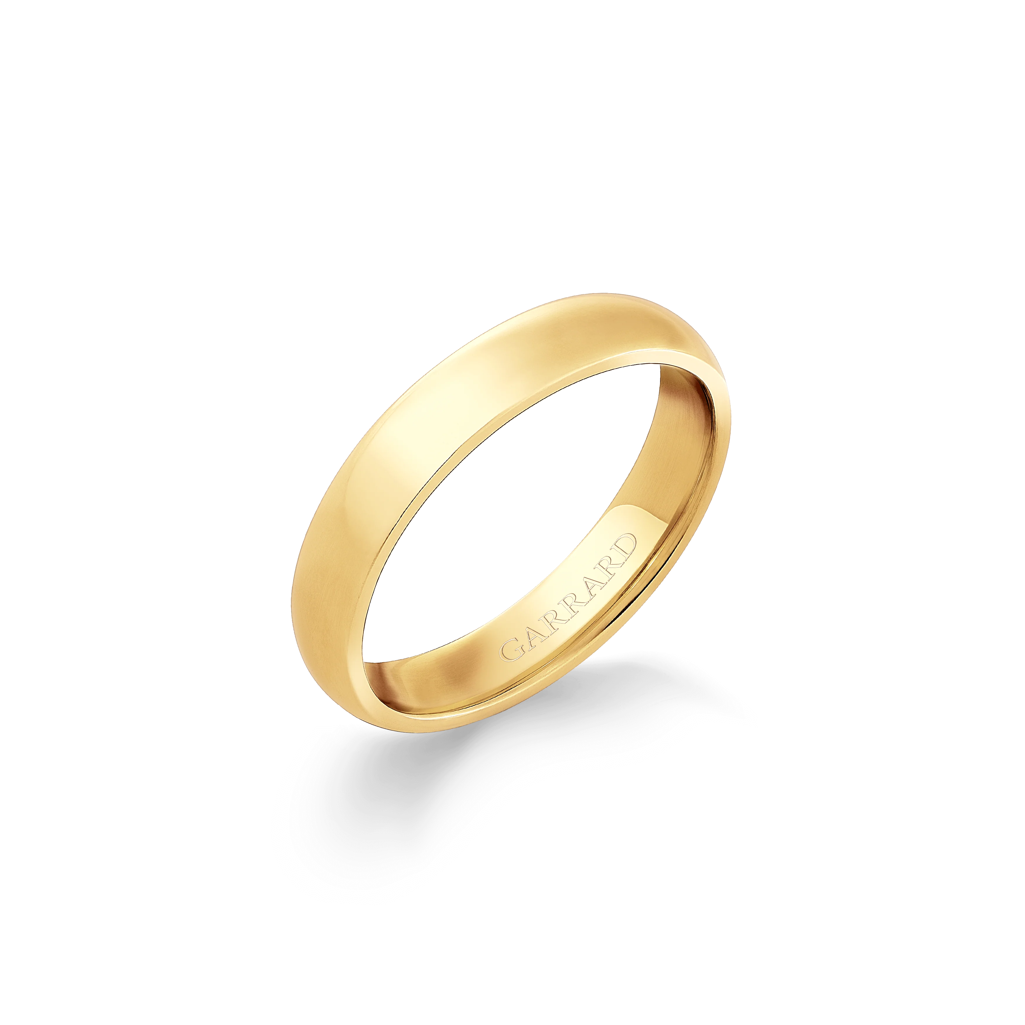 Classic Court Wedding Ring in 18ct Yellow Gold | 4mm