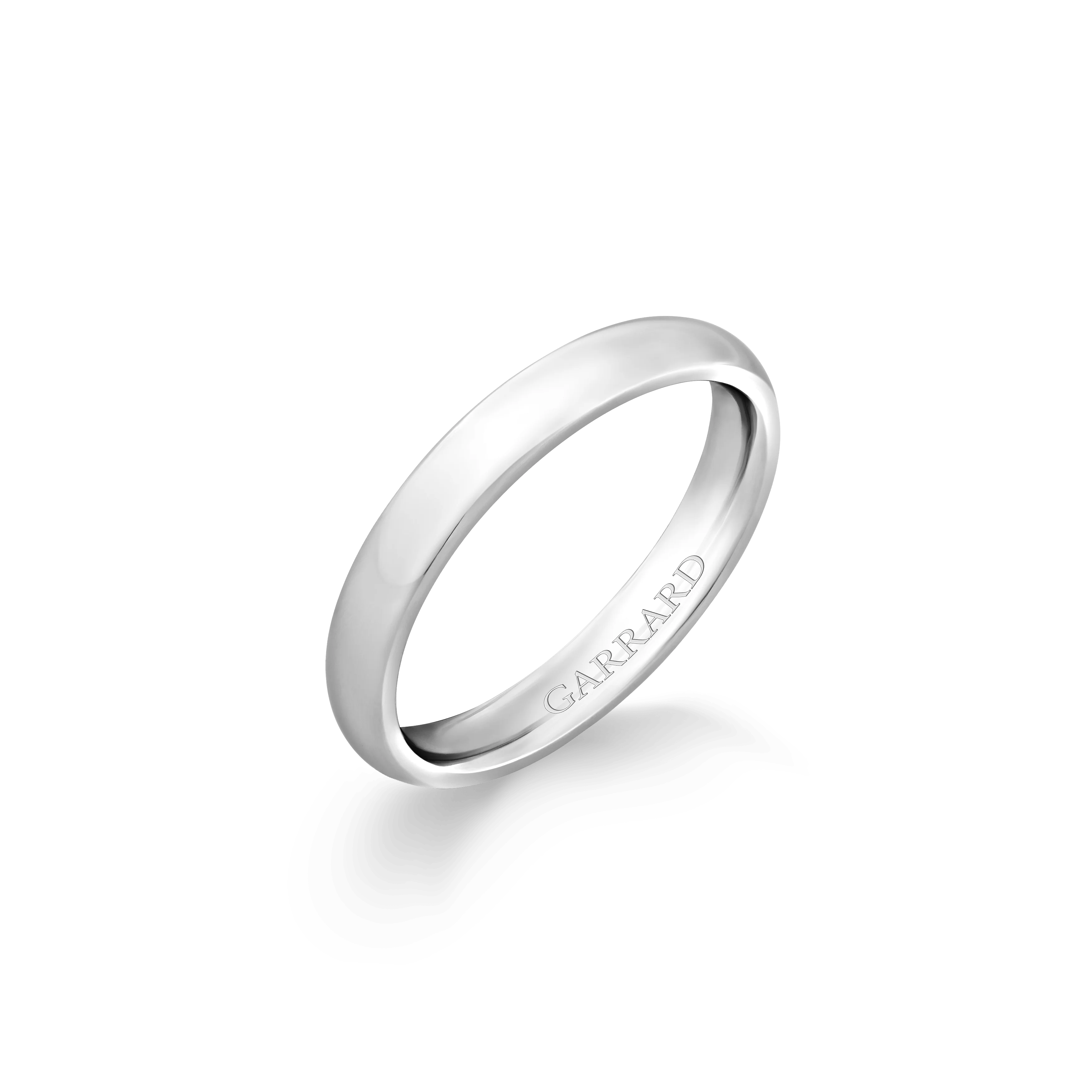 Classic Court Wedding Ring in Platinum | 3mm