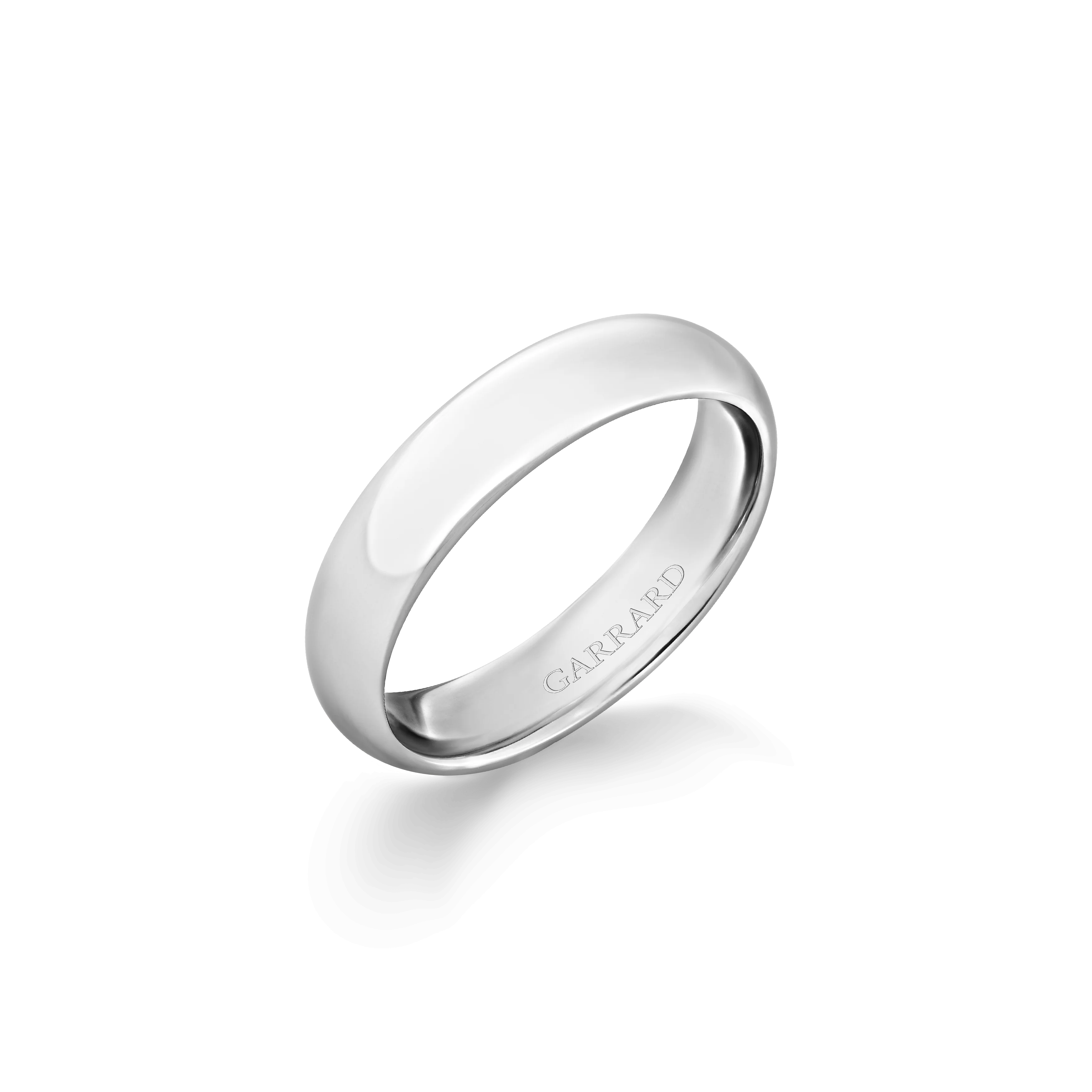 Classic Court Wedding Ring in Platinum | 5mm