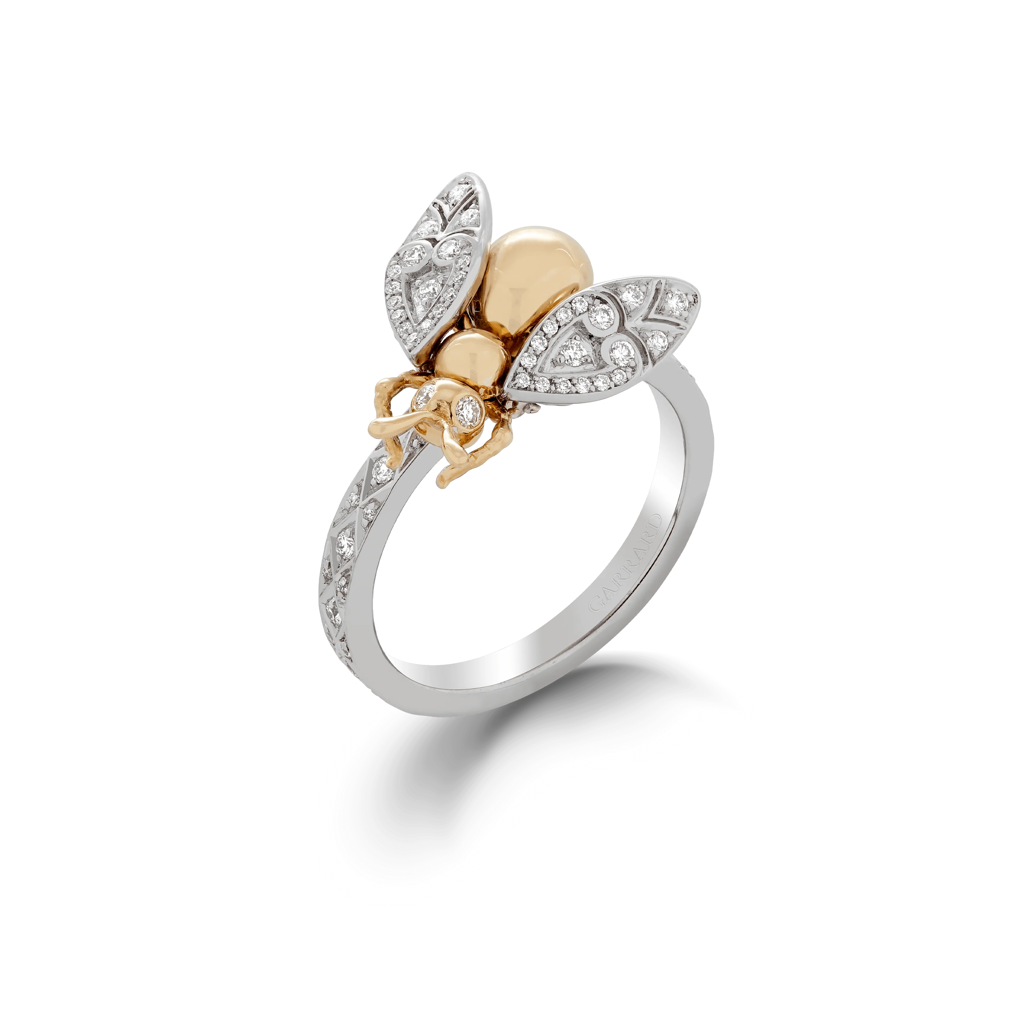 Enchanted Palace Mini Icons Diamond Ring | In 18ct Yellow and White Gold