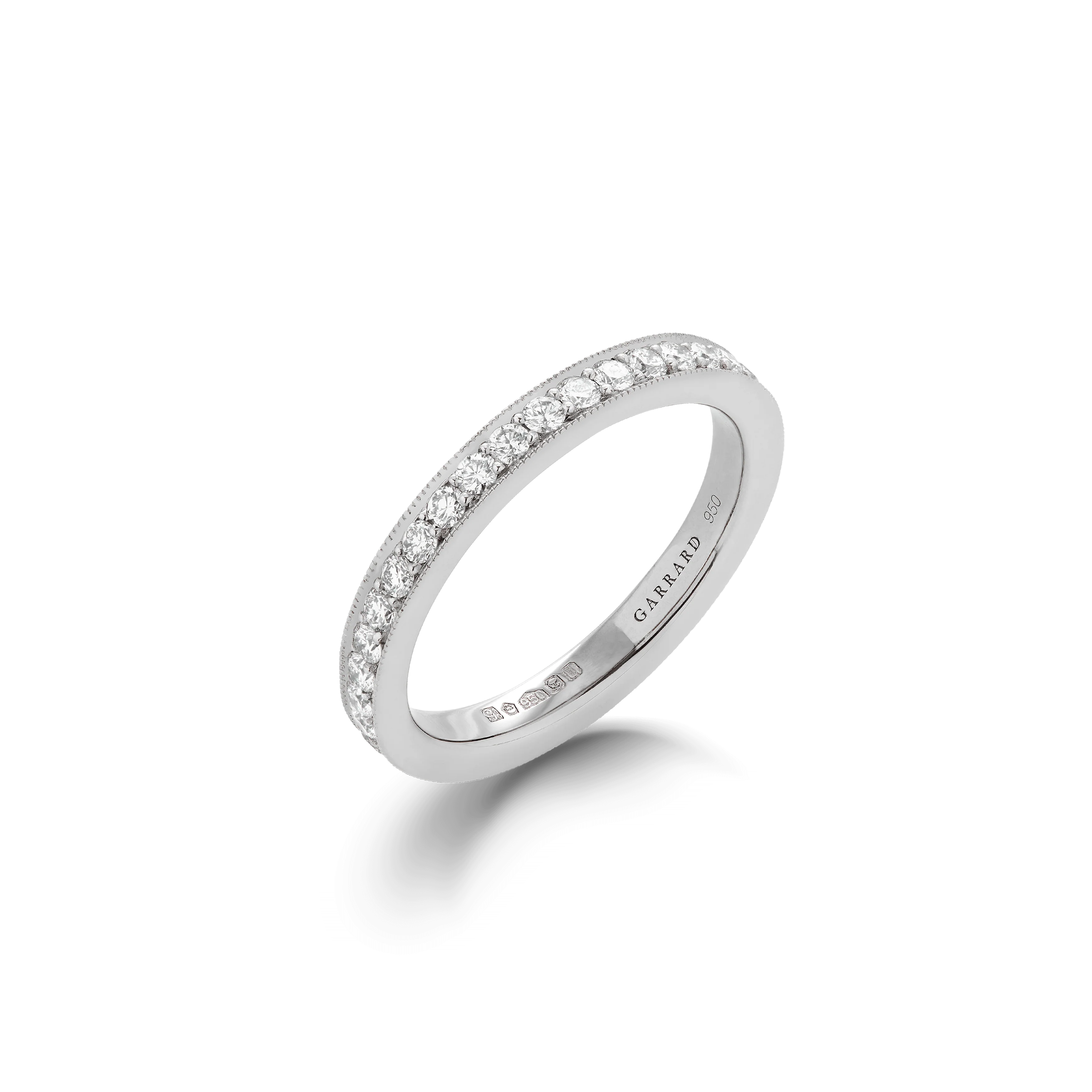 Evermore Diamond Eternity Band in Platinum | 2mm