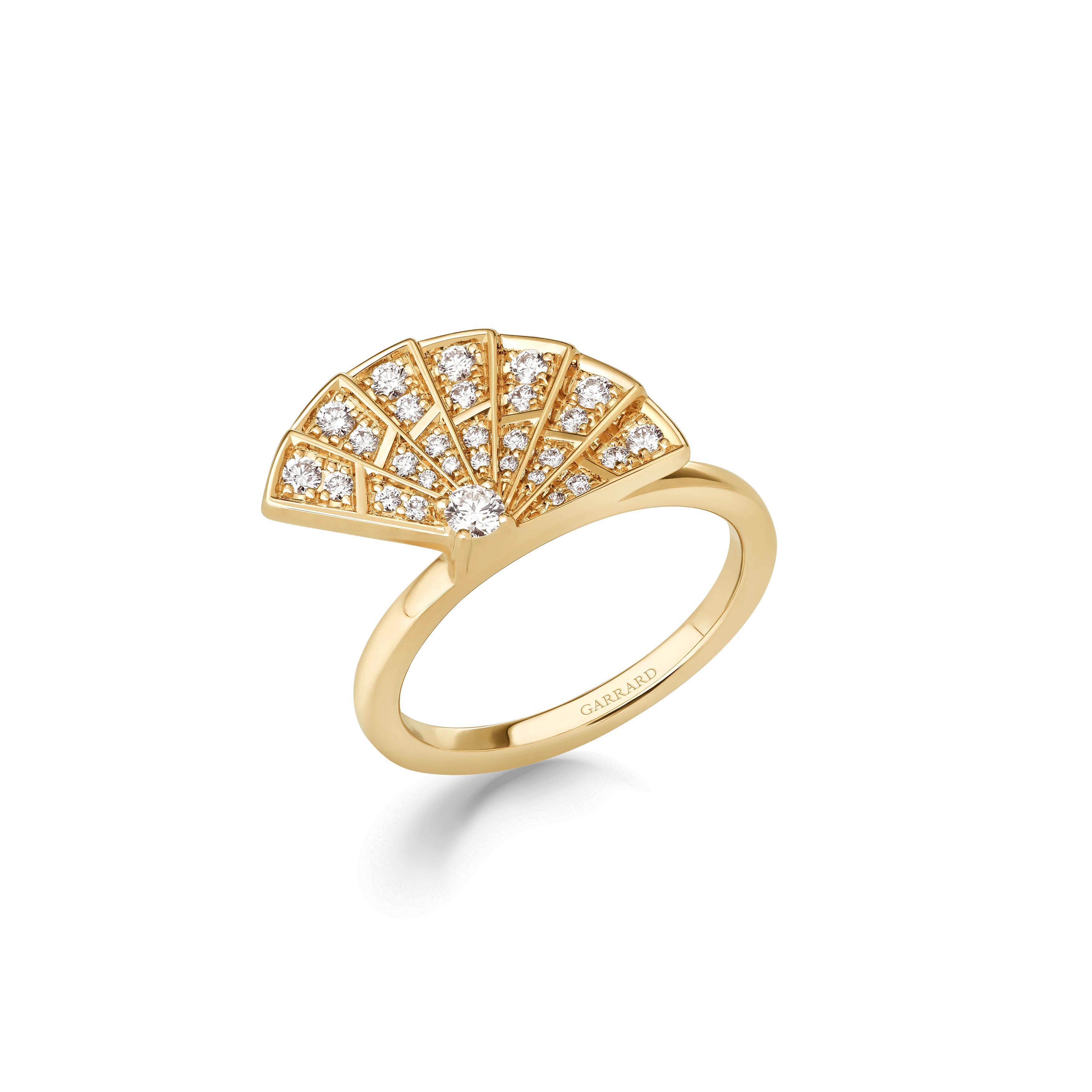 Fanfare Symphony Mini Icons Diamond Ring  | In 18ct Yellow Gold