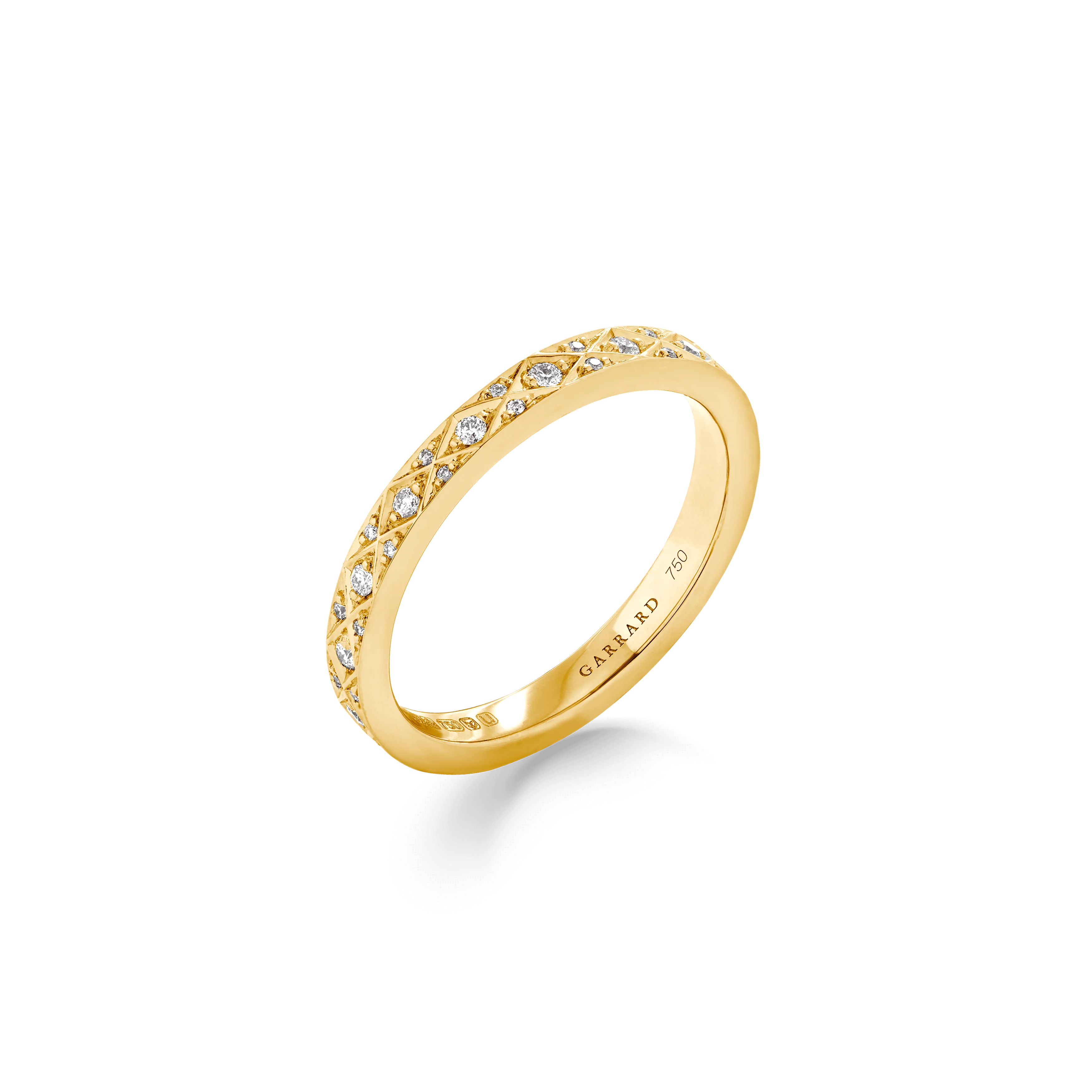 Signature Diamond Eternity Band in 18ct Yellow Gold | 2.5mm