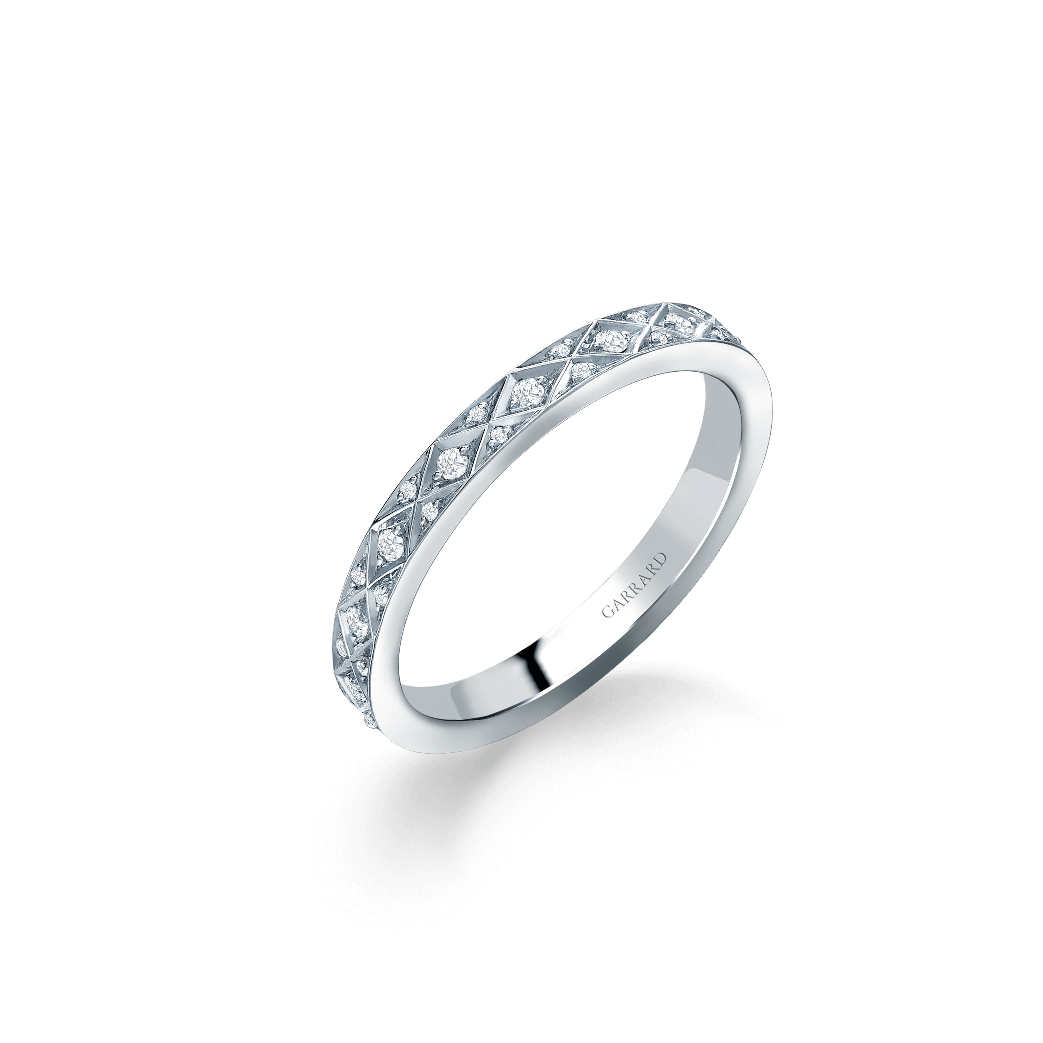 Signature Diamond Eternity Band in Platinum | 2.5mm