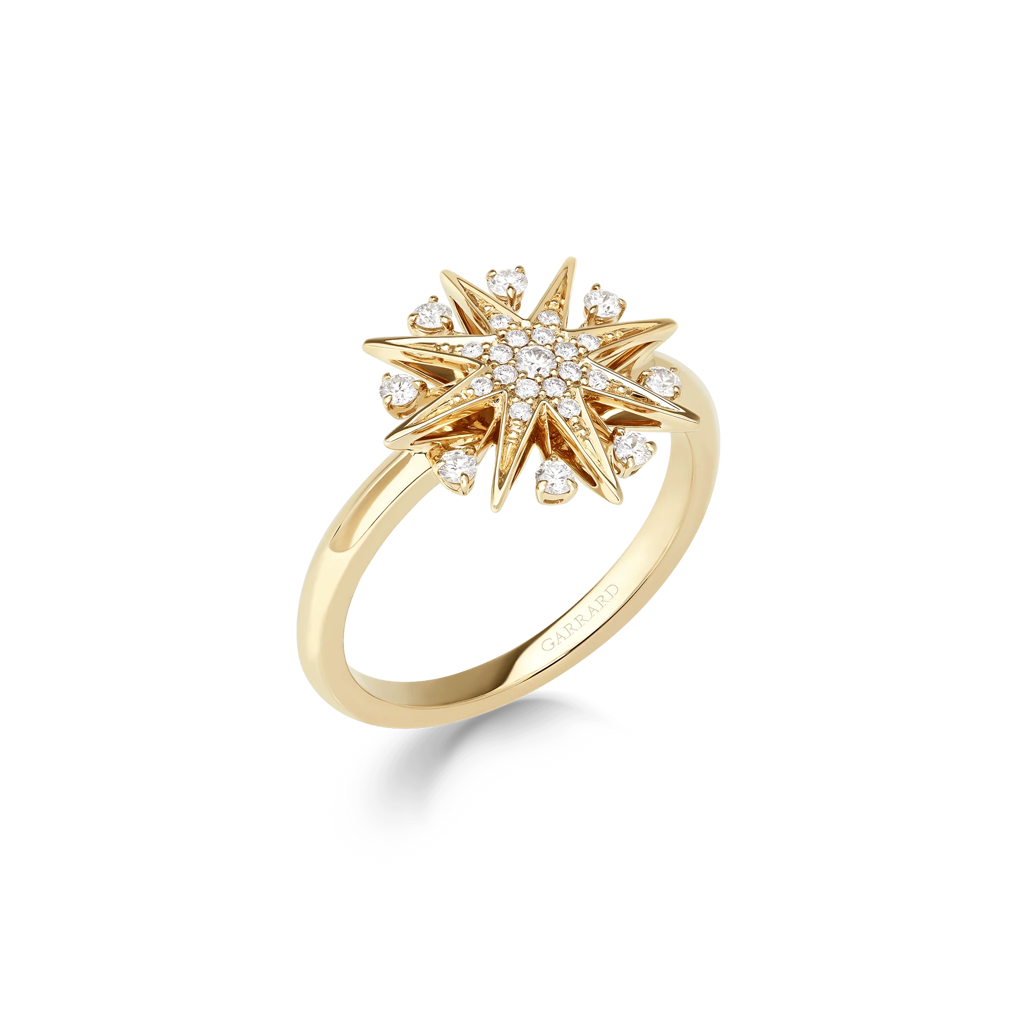 Starlight Mini Icons Diamond Ring | In 18ct Yellow Gold