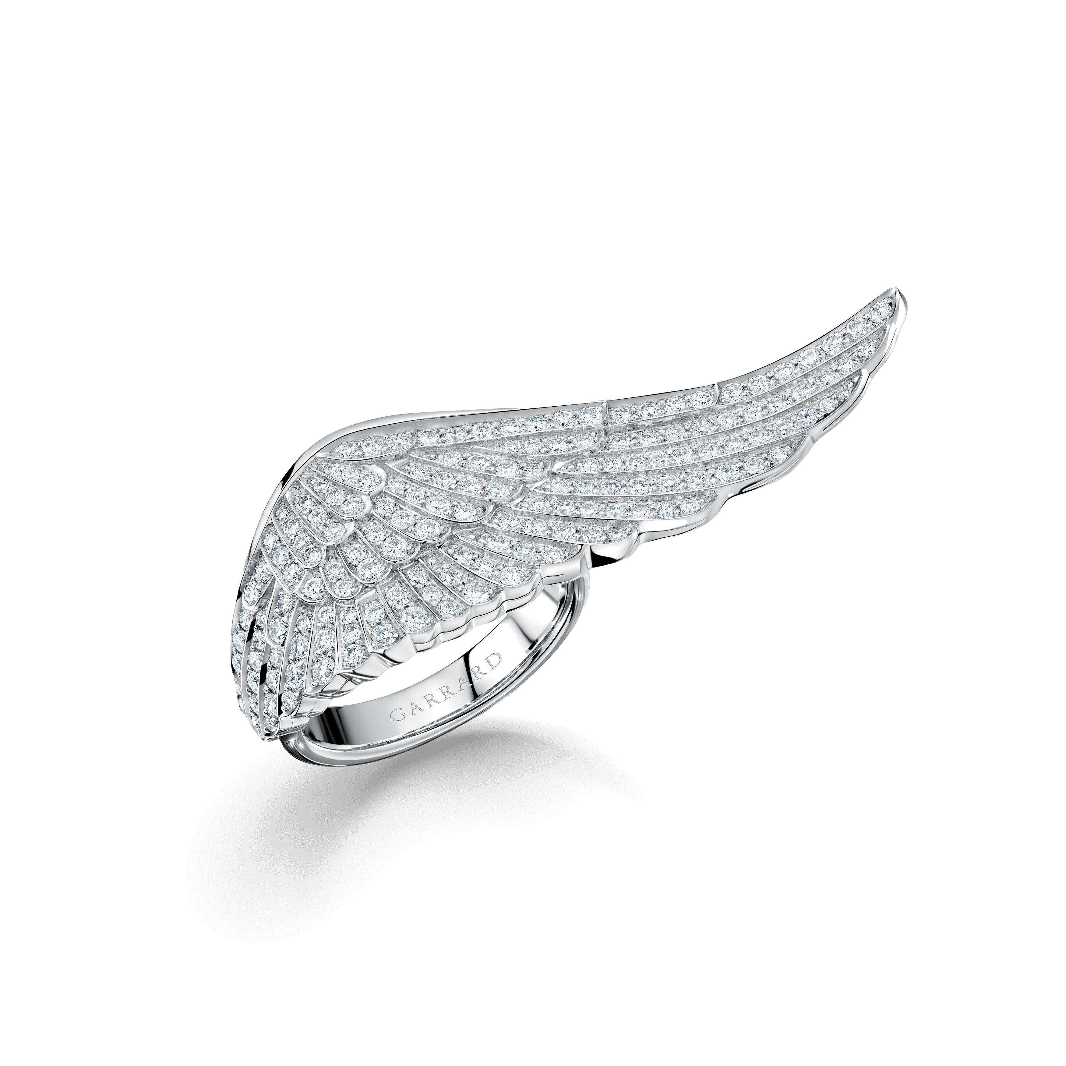 Wings Classic Mini Icons Diamond Ring | In 18ct White Gold
