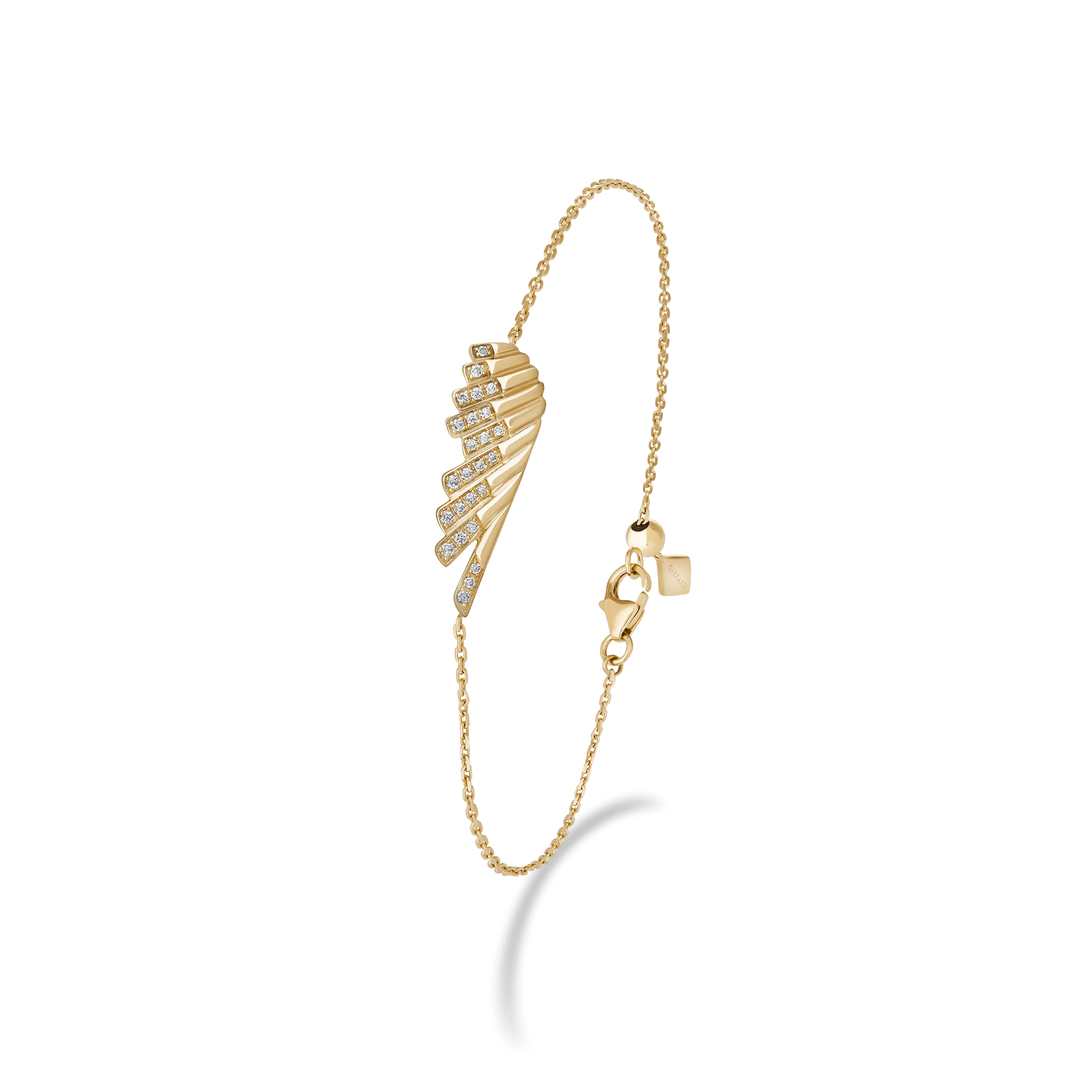 Wings Rising Mini Icons Diamond Bracelet | In 18ct Yellow Gold